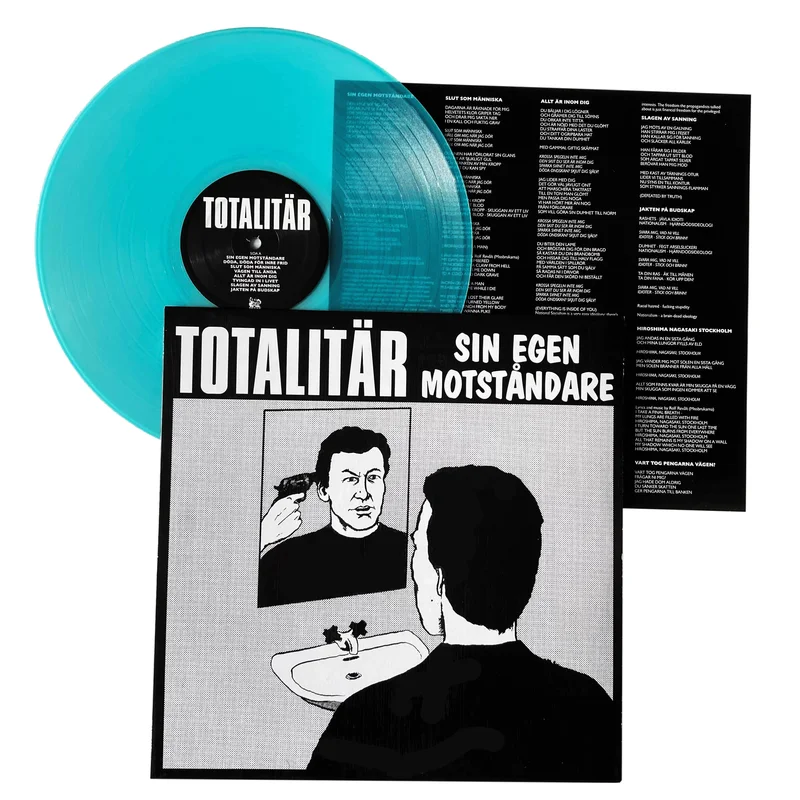 Totalitr: Sin Egen Motstndare 12" Blue Vinyl