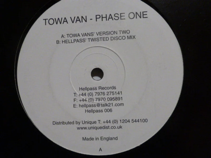 Towa Van: Phase One 12"