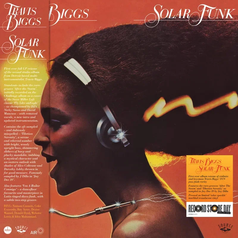 Travis Biggs: Solar Funk 12" (RSD 2024)