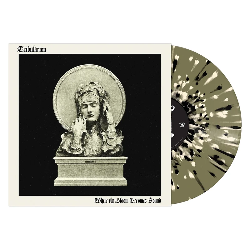 TRIBULATION 'WHERE THE GLOOM BECOMES SOUND' SWAMP GREEN WITH BONE WHITE AND BLACK SPLATTER LP