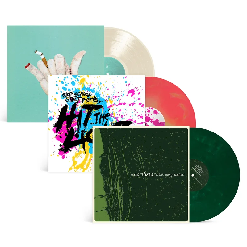 TRIPLE CROWN RECORDS BUNDLE Green & White Marble