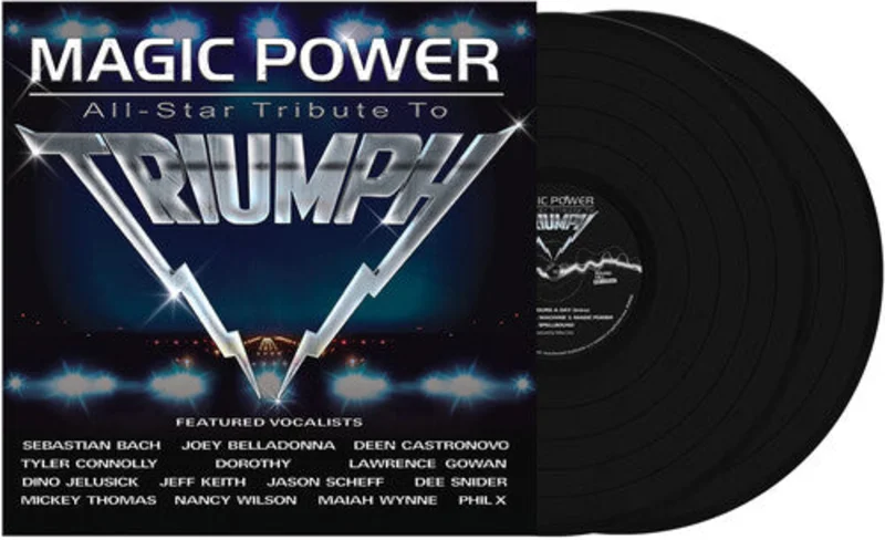 TRIUMPH 'MAGIC POWER: ALL STAR TRIBUTE TO TRIUMPH' 2LP