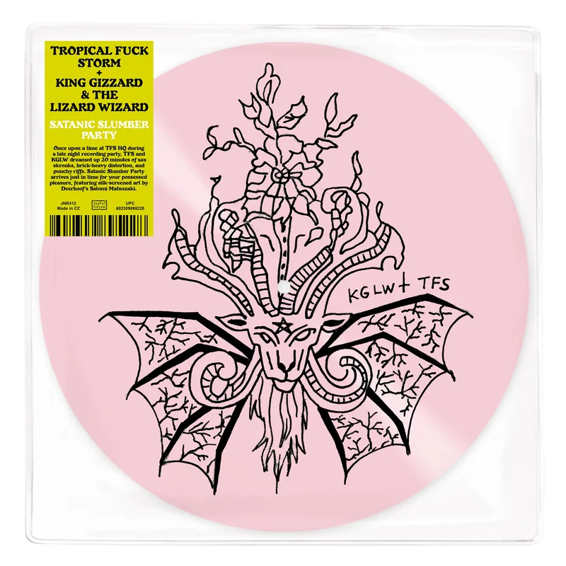 Tropical Fuck Storm / King Gizzard & The Lizard Wizard: Satanic Slumber Party 12"
