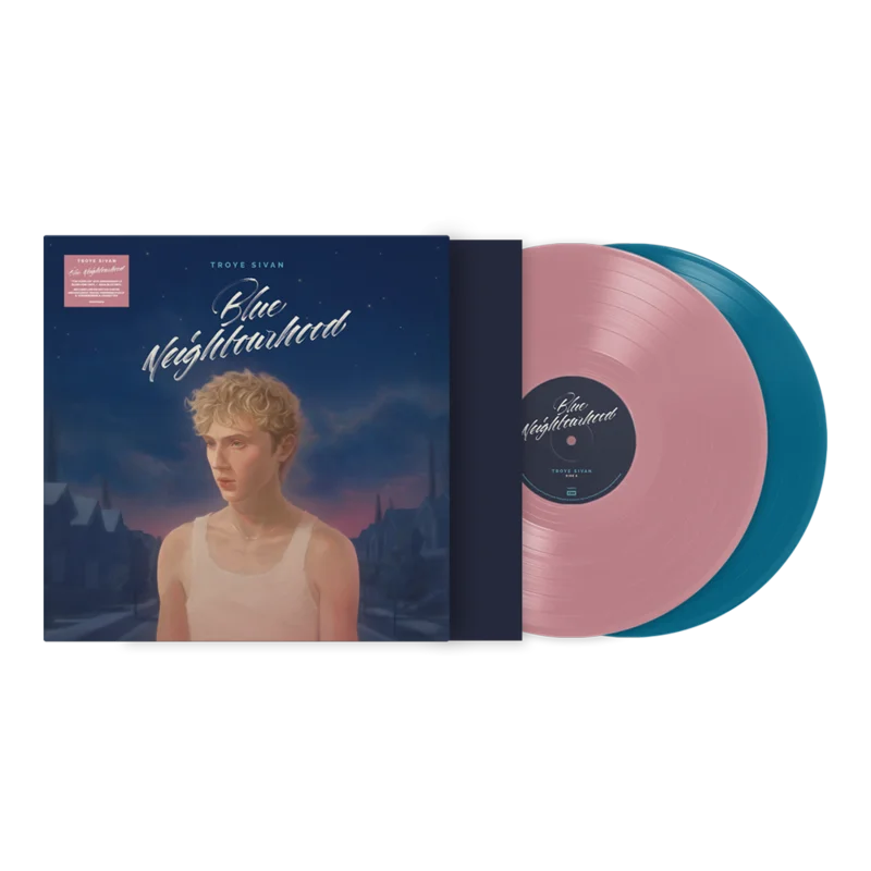 TROYE SIVAN - BLUE NEIGHBOURHOOD "TEN YEARS ON" - LIMITED EDITION - BLUE + PINK COLOR - 2-LP - VINYL LP