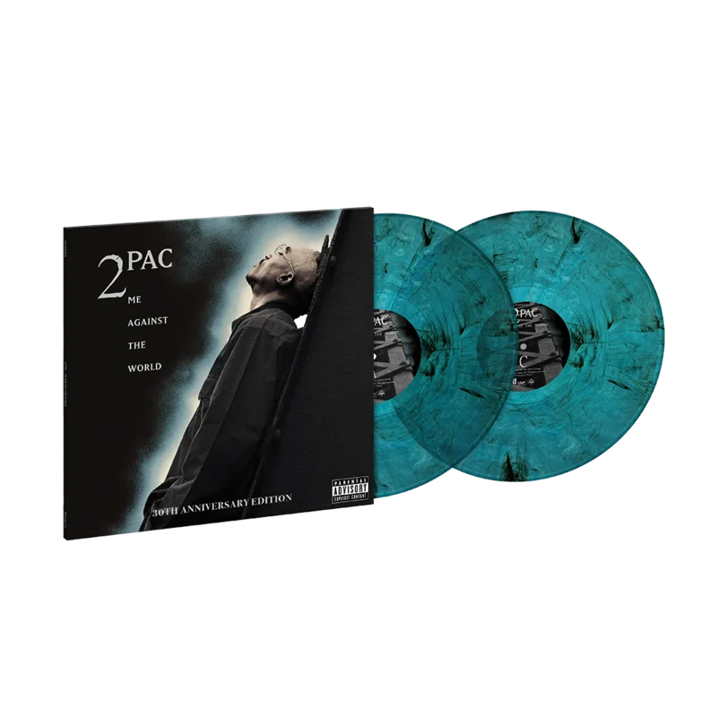 TUPAC SHAKUR - 2PAC - ME AGAINST THE WORLD - 30TH ANNIVERSARY EDITION - MIDNIGHT MIST COLOR - 2-LP - VINYL LP