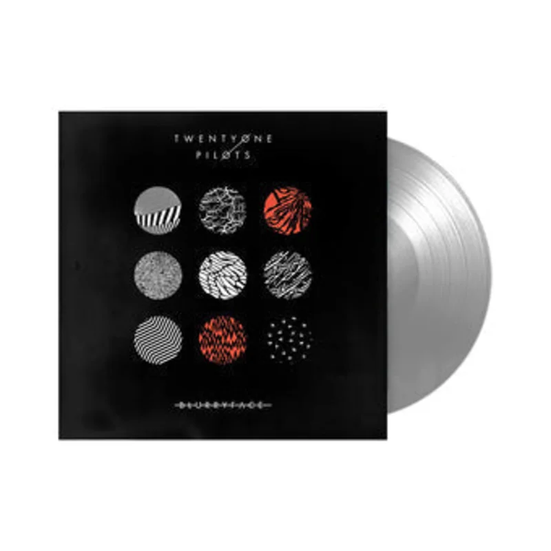 TWENTY ONE PILOTS 'BLURRYFACE' FNR 25TH ANNIVERSARY LP - SILVER