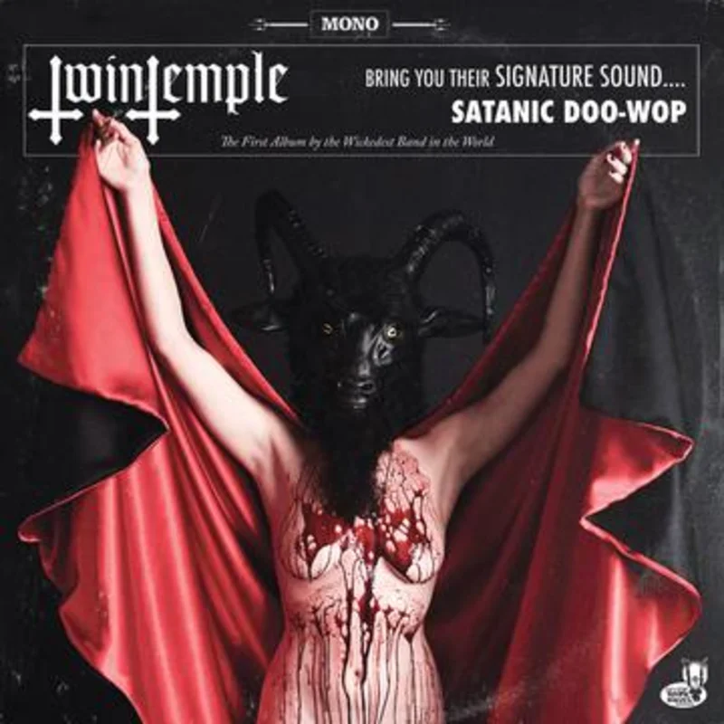 TWIN TEMPLE 'TWIN TEMPLE (BRING YOU THEIR SIGNATURE SOUND.... SATANIC DOO-WOP)' LP - GREEN SPARKLE