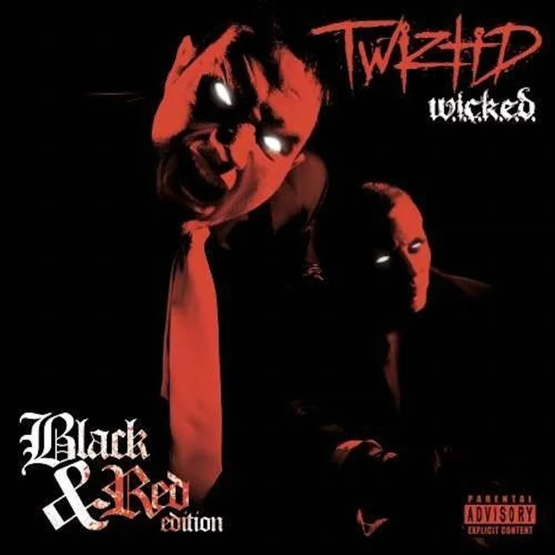 TWIZTID 'W.I.C.K.E.D.' 25TH ANNIVERSARY 2LP - BLACK/RED