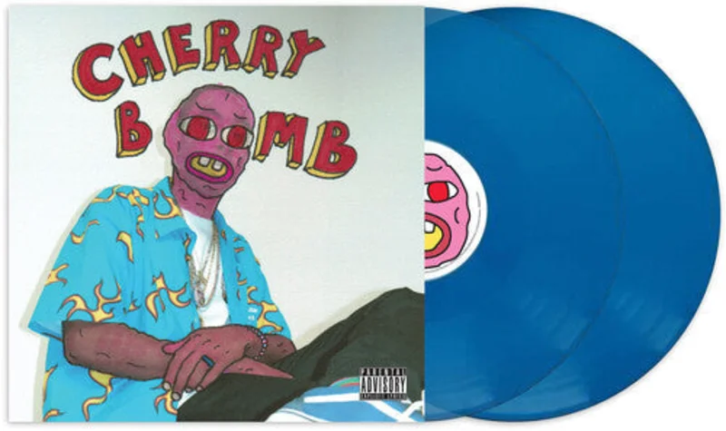 TYLER, THE CREATOR 'CHERRY BOMB' 2LP - MASK COVER - CLEAR BLUE