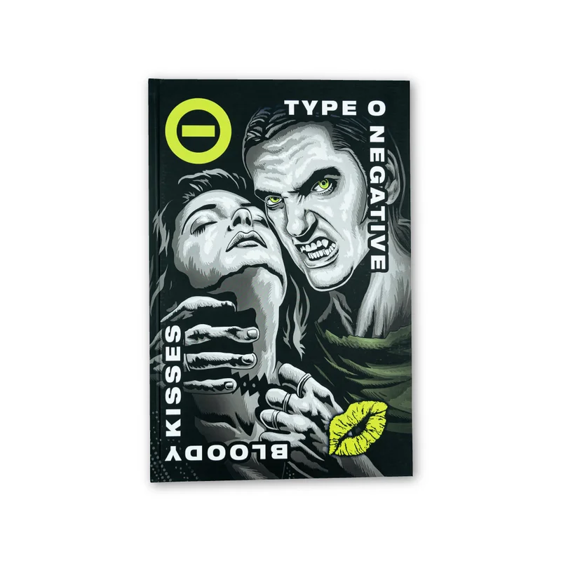 TYPE O NEGATIVE: BLOODY KISSES HARDCOVER GRAPHIC NOVEL - EXCLUSIVE - LTD.