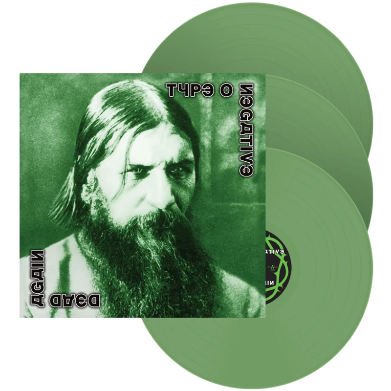 TYPE O NEGATIVE DEAD AGAIN 3LP - LTD. - OLIVE