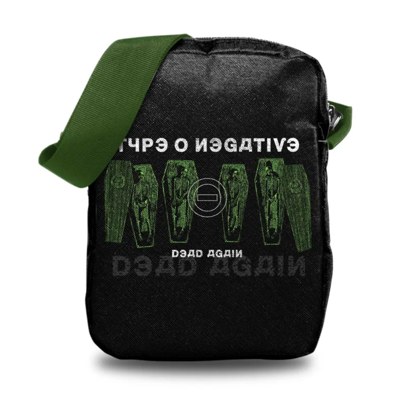 TYPE O NEGATIVE - DEAD AGAIN - CROSSBODY BAG