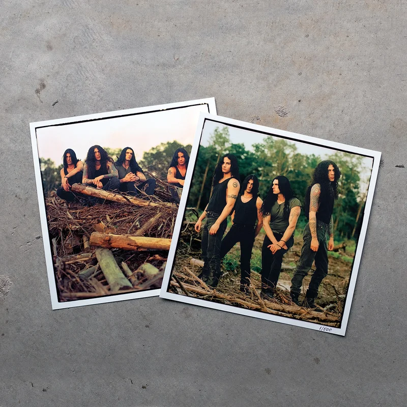 TYPE O NEGATIVE DIGITAL 12X12 PHOTO PRINT SET W/ SPECIAL TEXTURE PRINTING (SERIES 1)