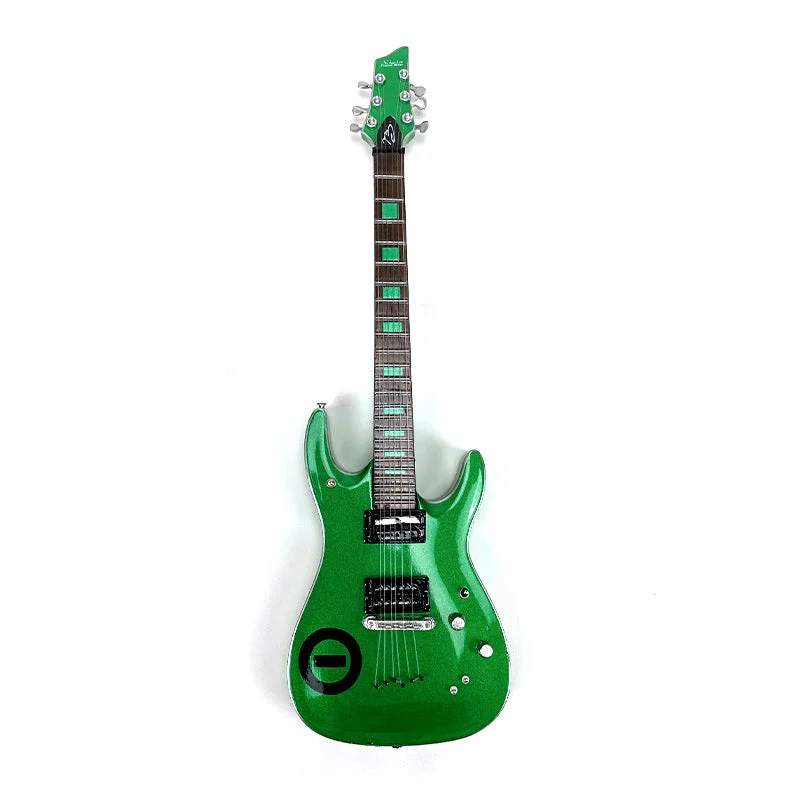 TYPE O NEGATIVE - KENNY HICKEY- MINI GUITAR (Green) SPECIAL EDITION (Only 100 Made)