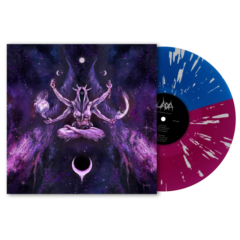 UADA CREPUSCULE NATURA LP - EXCLUSIVE - LTD. 200 - TRANSPARENT BLUE/TRANSPARENT PURPLE/GREY/SPLATTER
