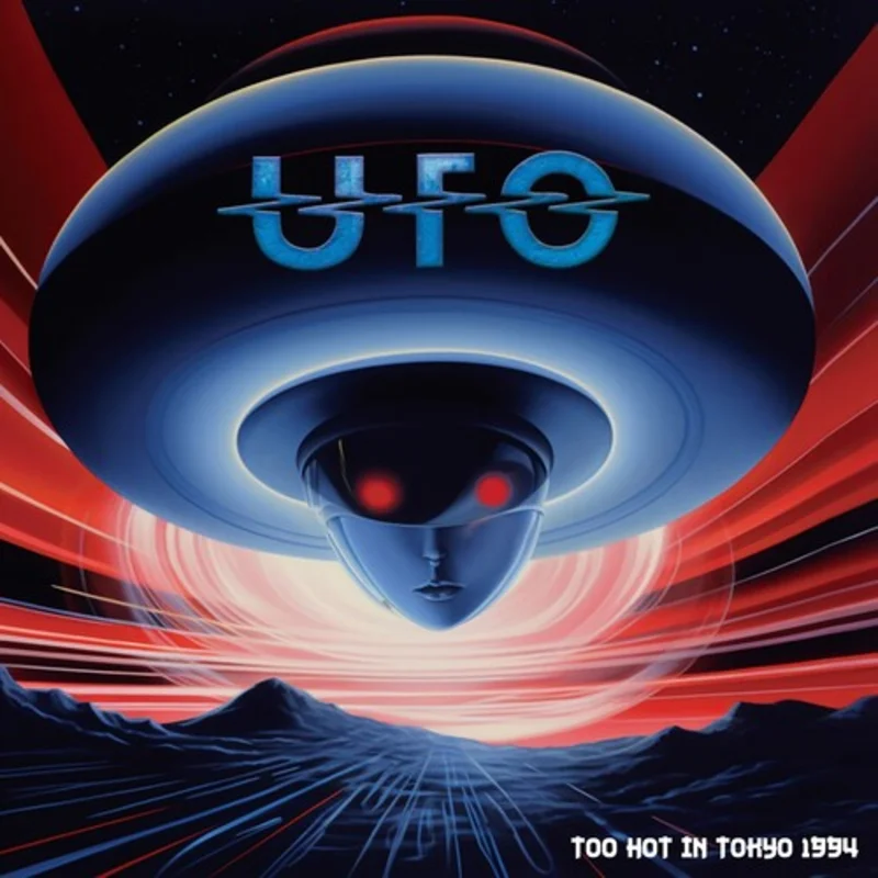 UFO: Too Hot in Tokyo 1994 12" (blue vinyl)