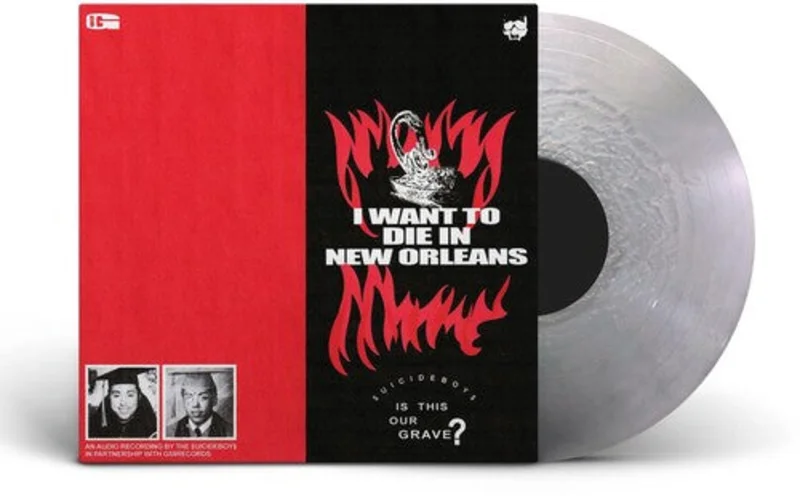 $UICIDEBOY$ 'I WANT TO DIE IN NEW ORLEANS' LP - SILVER