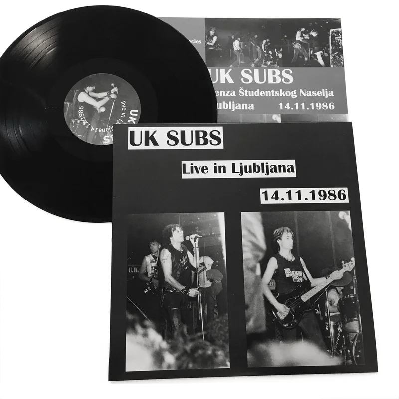UK Subs: Live in Ljubljana 12"