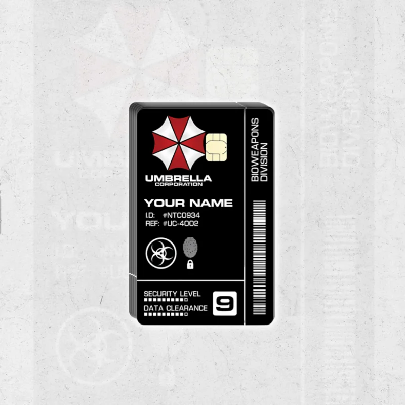 Umbrella corporation - Credit Card ATM Sticker