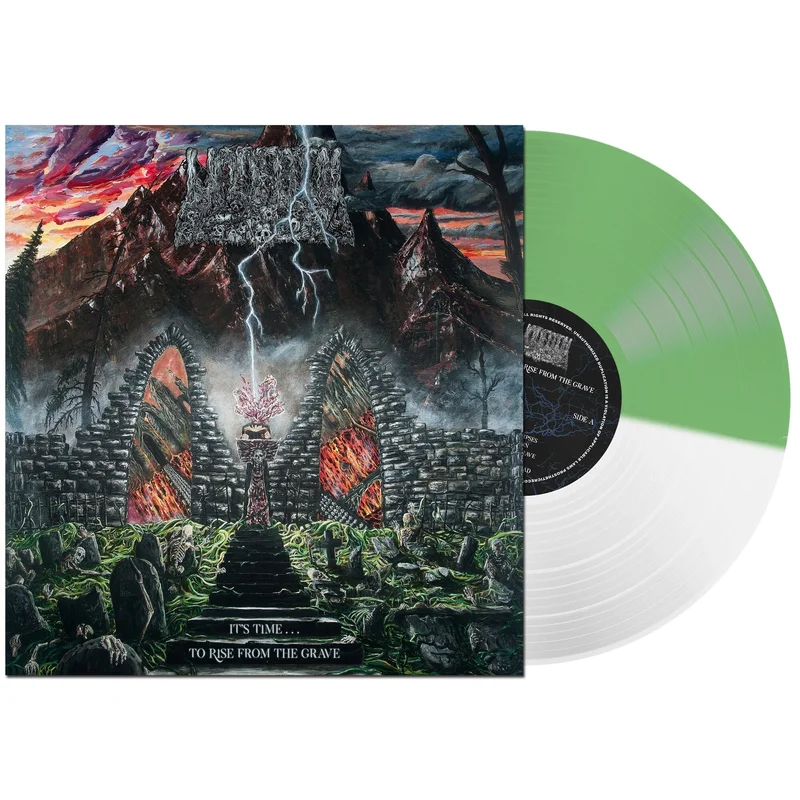 UNDEATH 'IT'S TIME...TO RISE FROM THE GRAVE' LP - COLOR