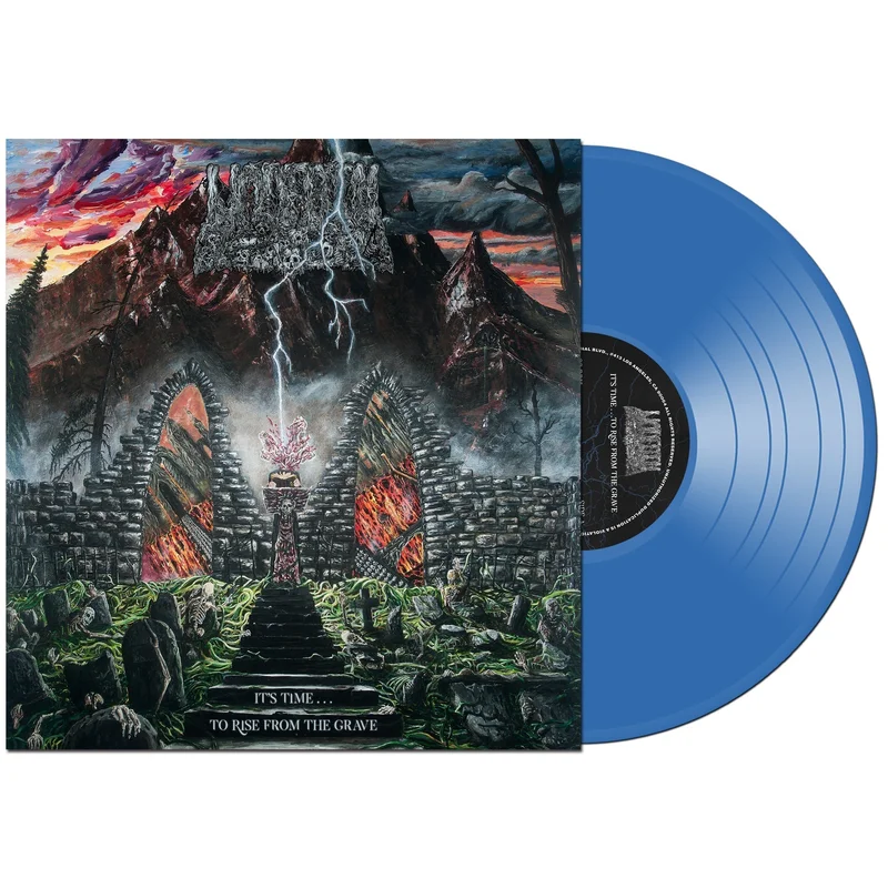UNDEATH 'IT'S TIME... TO RISE FROM THE GRAVE' LP - CORNFLOWER BLUE
