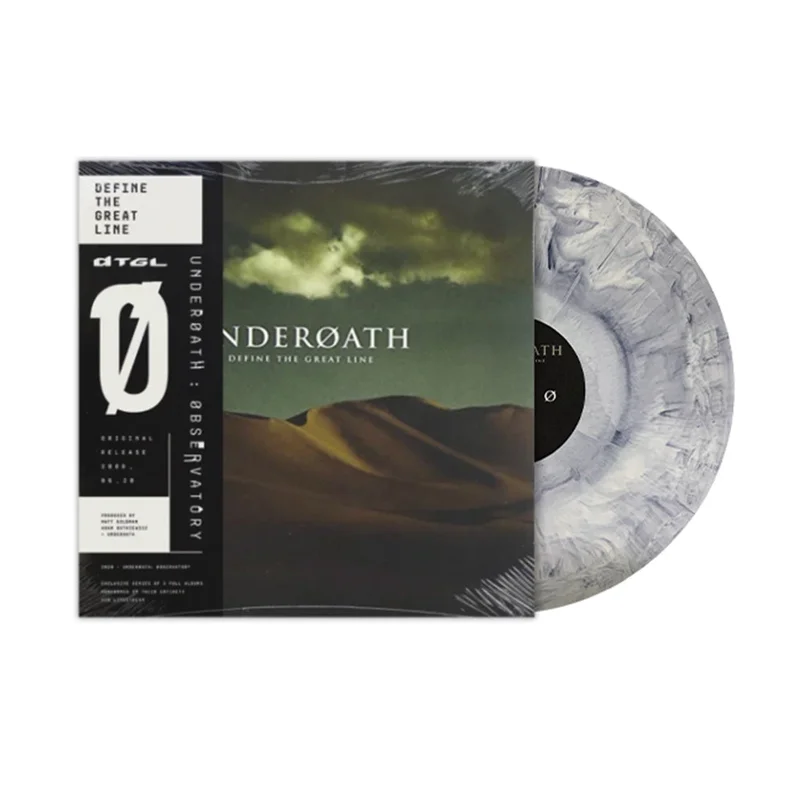 UNDEROATH DEFINE THE GREAT LINE 2LP - EXCLUSIVE - LTD. 500 - WHITE/BLACK/SPLATTER