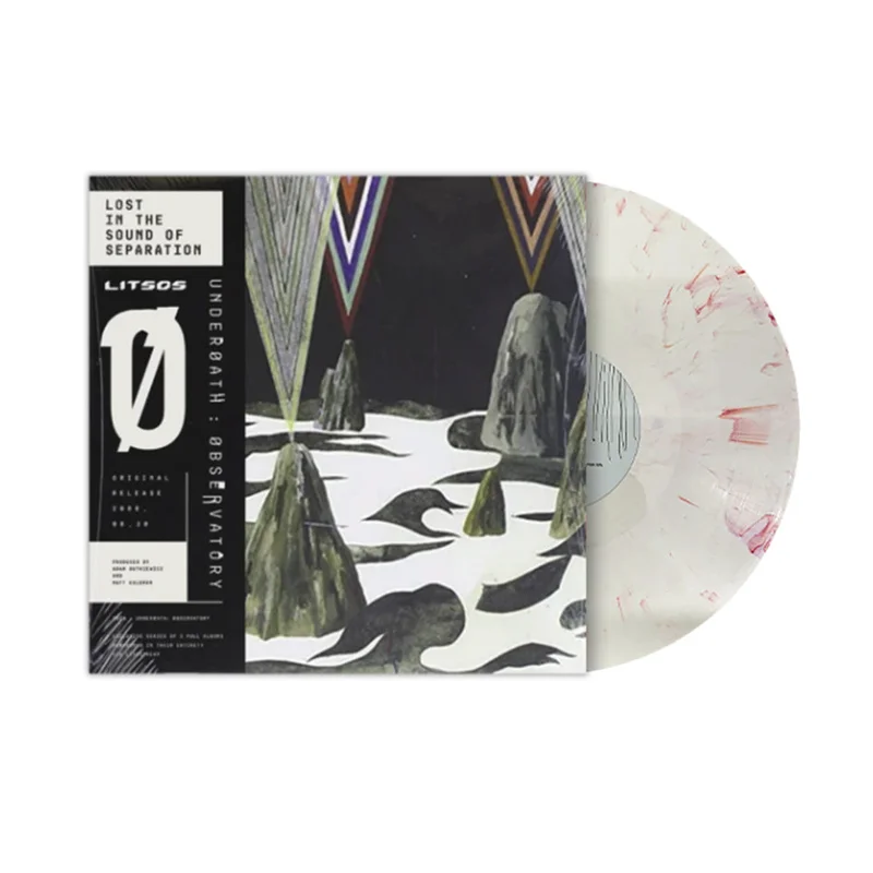 UNDEROATH LOST IN THE SOUND OF SEPARATION LP - EXCLUSIVE - LTD. 500 - WHITE/RED/SPLATTER