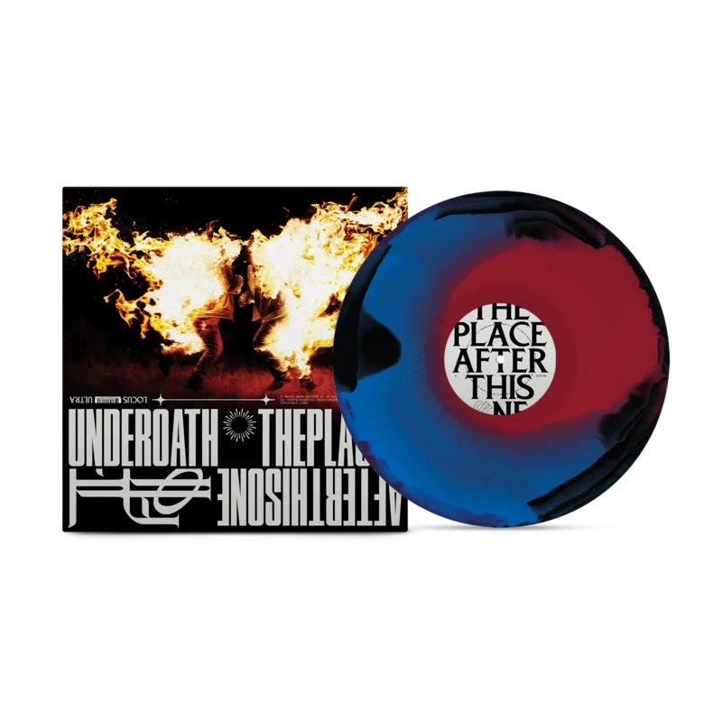 UNDEROATH 'THE PLACE AFTER THIS ONE' LP (Black + Blue Red Swirl Vinyl)