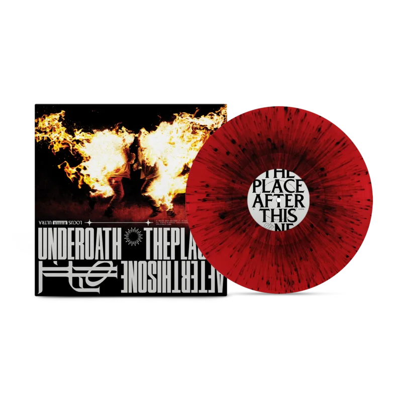 UNDEROATH THE PLACE AFTER THIS ONE LP - EXCLUSIVE - LTD. 300 - TRANSLUCENT RED/BLACK/SPLATTER