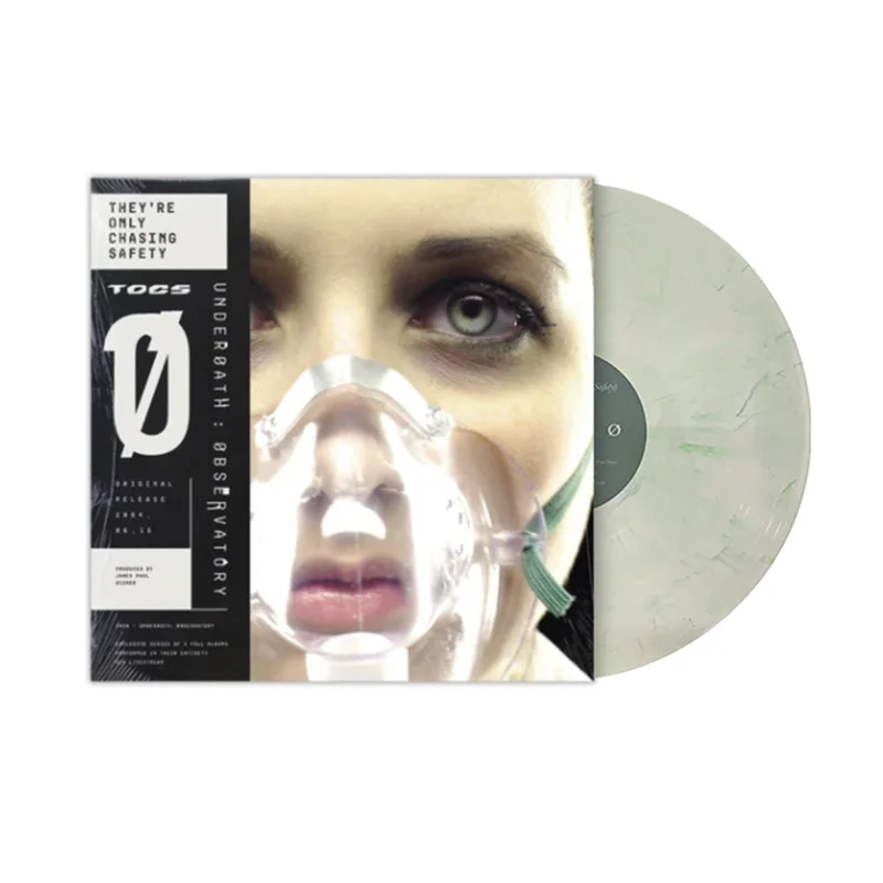 UNDEROATH THEY'RE ONLY CHASING SAFETY LP - EXCLUSIVE - LTD. 500 - WHITE/GREEN/SPLATTER