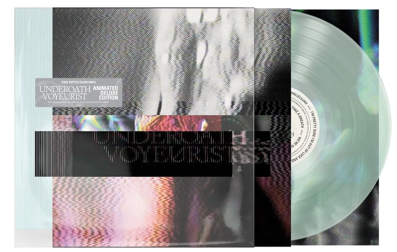 UNDEROATH VOYEURIST LP - DELUXE - COKE BOTTLE GREEN