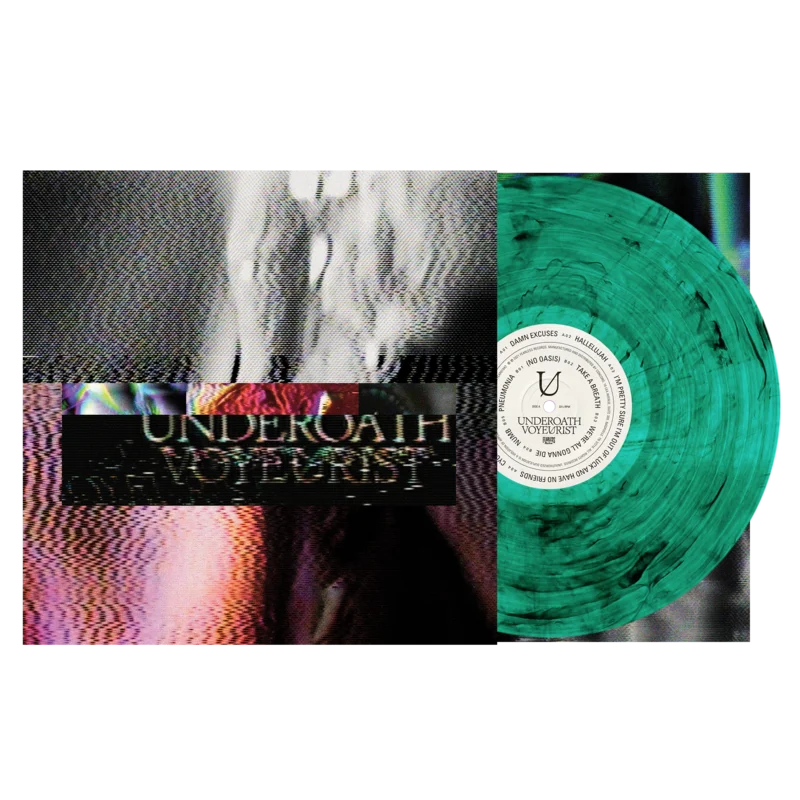 UNDEROATH 'VOYEURIST' LP (Green Smoke Vinyl)