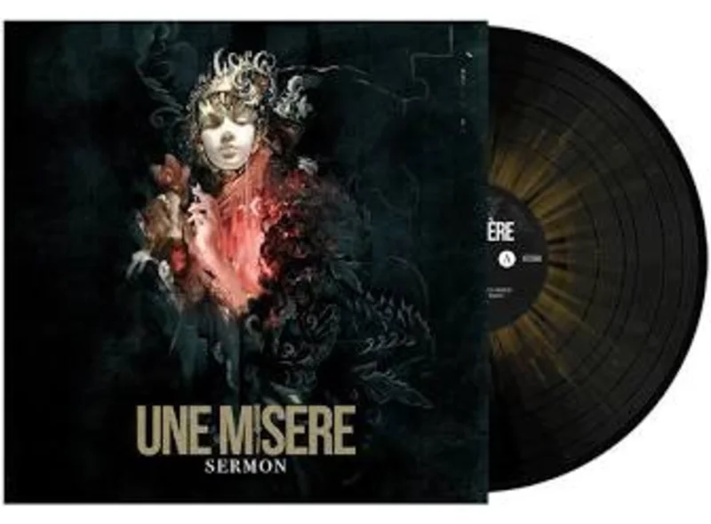 UNE MISERE 'SERMON' LP - BLACK/GOLD/SPLATTER