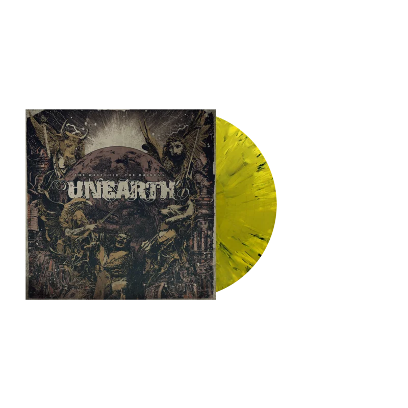 UNEARTH THE WRETCHED; THE RUINOUS LP - EXCLUSIVE - LTD. 300 - YELLOW/BLACK/MARBLE