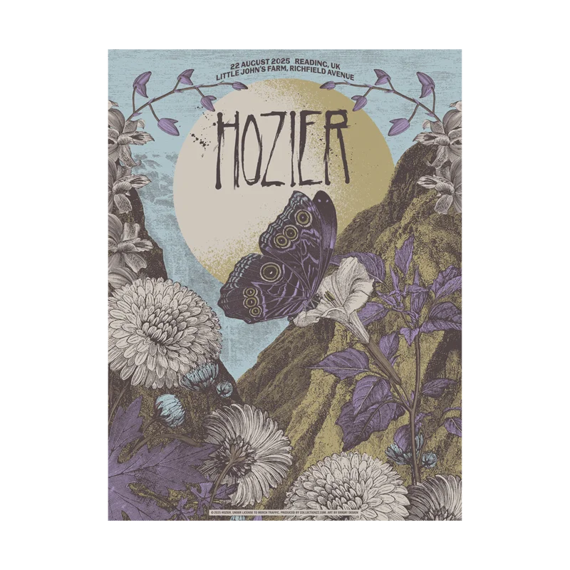 Unreal Unearth Tour 2025 Reading Poster