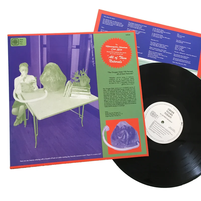 Uranium Club: All of them Naturals 12" (euro press)