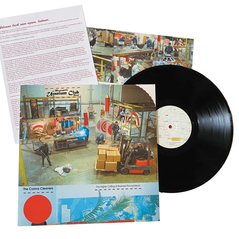Uranium Club: The Cosmo Cleaners 12" (euro press)