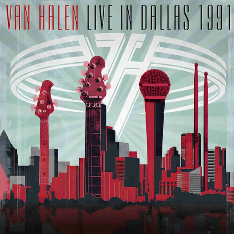 VAN HALEN - LIVE IN DALLAS 1991 - 2-LP - VINYL LP