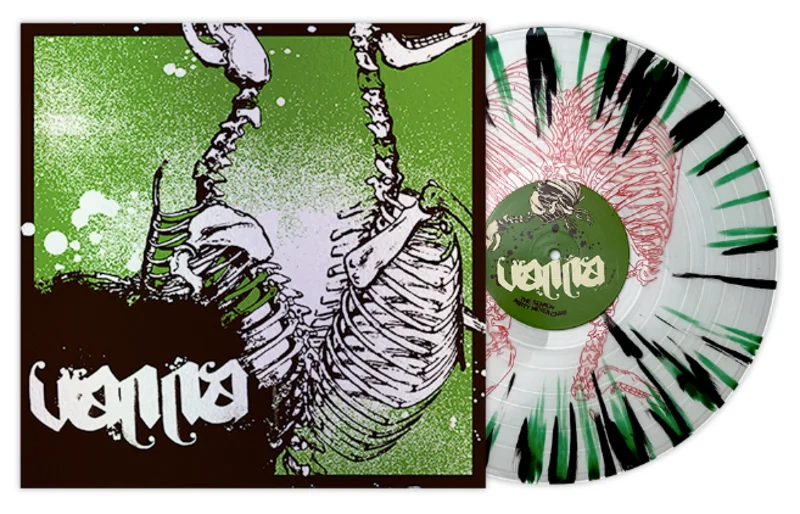 VANNA THE SEARCH PARTY NEVER CAME LP - EXCLUSIVE - LTD. 300 - CLEAR/BLACK/GREEN/SPLATTER  + SCREEN PRINTED B-SIDE