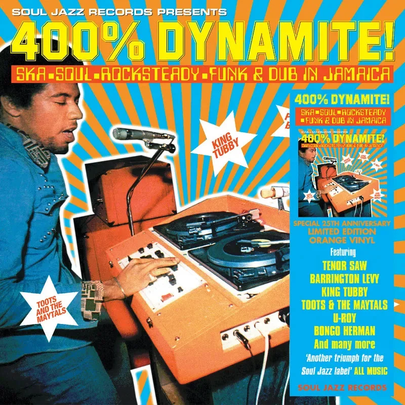 Various: 400% Dynamite! - Ska, Soul, Rocksteady, Funk and Dub in Jamaica 12" (RSD 2025)