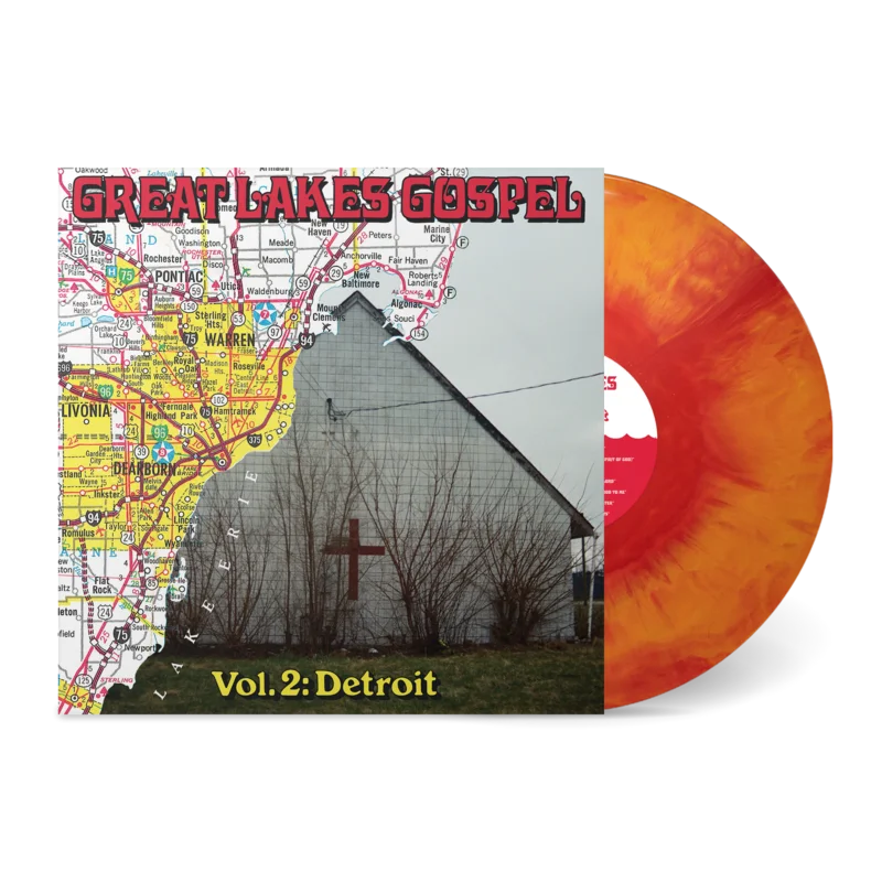VARIOUS ARTISTS - GREAT LAKES GOSPEL VOL. 2: DETROIT - ORANGE FLAME COLOR - VINYL LP