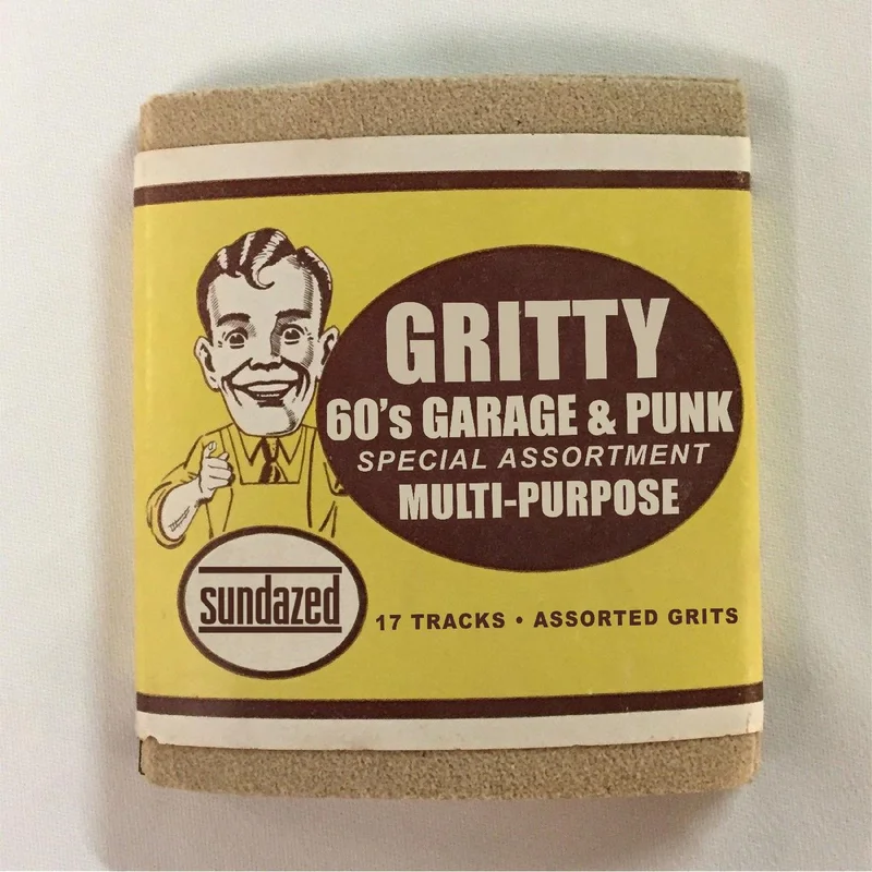 VARIOUS ARTISTS 'GRITTY '60S GARAGE & PUNK' LP - GOLD