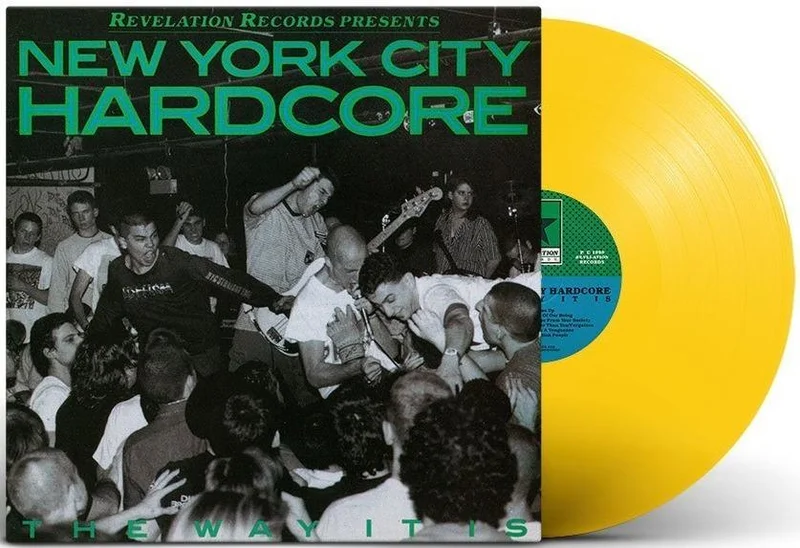 VARIOUS ARTISTS 'NEW YORK CITY HARDCORE: THE WAY IT IS' LP - YELLOW