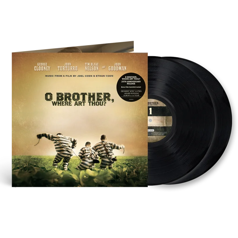VARIOUS ARTISTS - O BROTHER, WHERE ART THOU - ORIGINAL SOUNDTRACK - 25TH ANNIVERSARY EDITION - 2-LP - VINYL LP