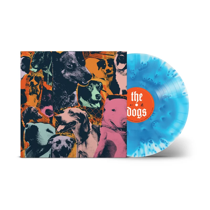 VARIOUS ARTISTS THE DOGS OF HOPE LP - EXCLUSIVE - LTD. 100 - CLOUDY BLUE/SPLATTER
