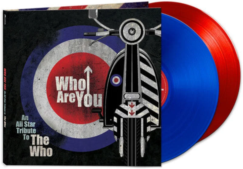 VARIOUS ARTISTS 'WHO ARE YOU - ALL-STAR TRIBUTE TO THE WHO' 2LP - RED/BLUE