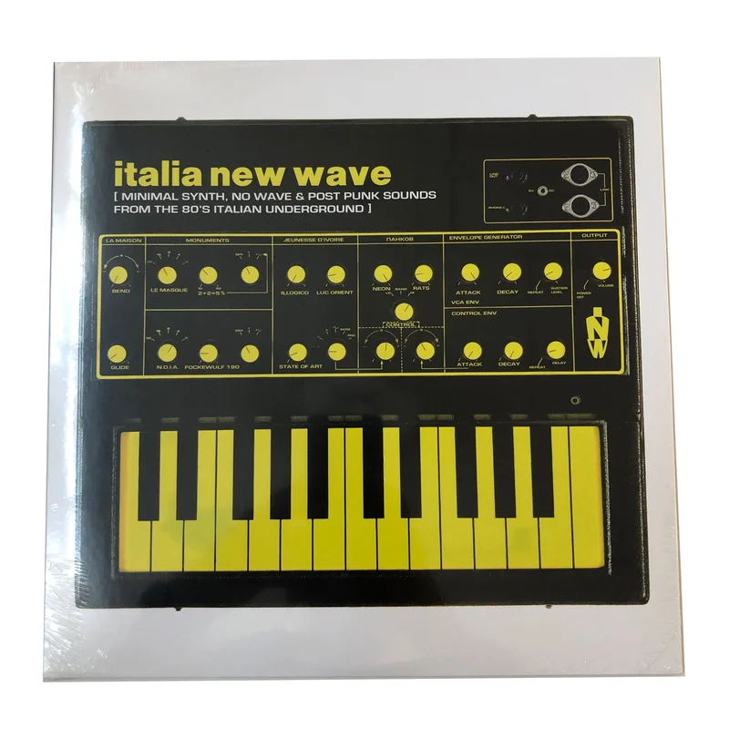 Various: Italia New Wave: Minimal Synth, No Wave, & Post Punk Sounds From The '80s Italian Underground 12"