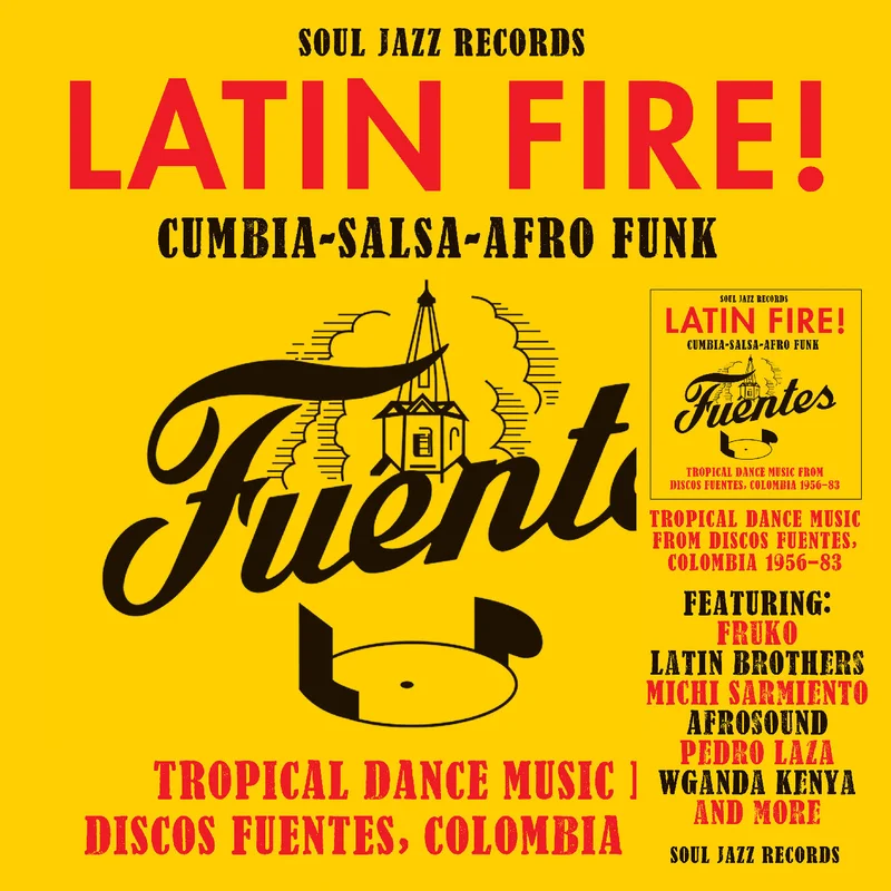 Various: Latin Fire! CumbiaSalsaAfro-Funk: Tropical Dance Music From Discos Fuentes 2x12"