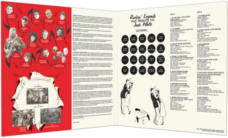 Various: Rockin' Legends Pay Tribute To Jack White 12"