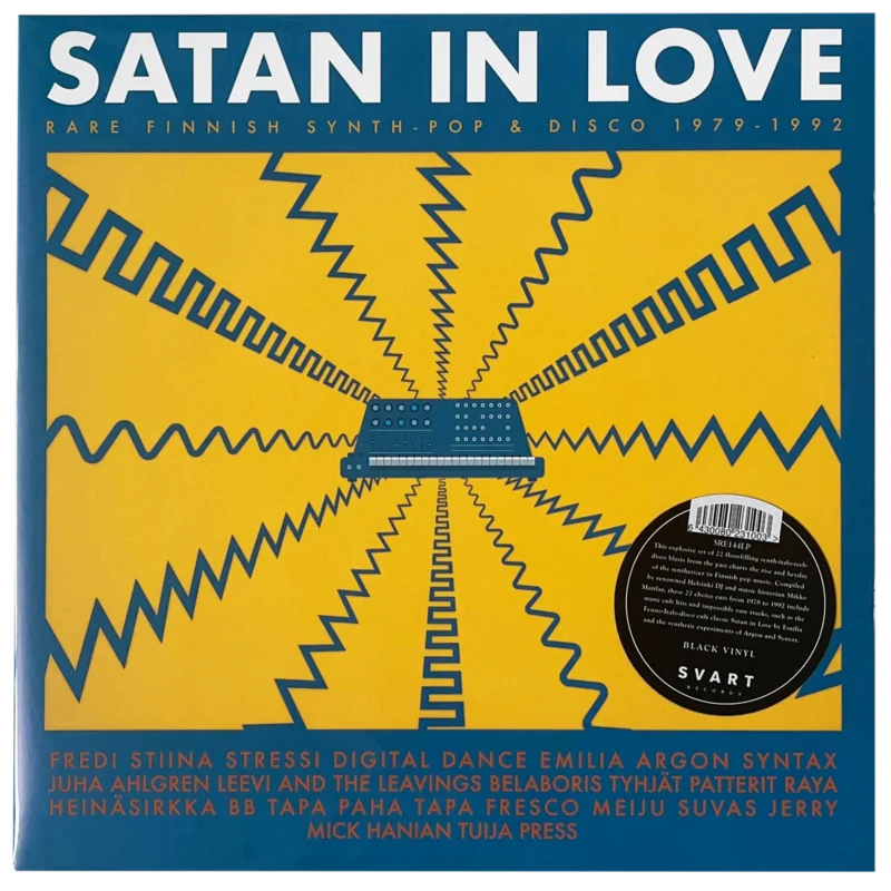 Various: Satan in Love - Rare Finnish Synth-Pop & Disco 1979-1992 12"